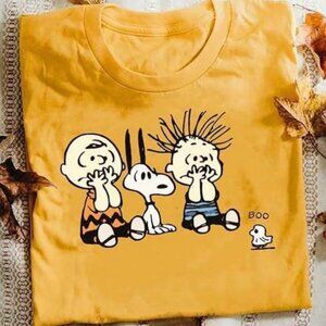 Halloween Boo T-shirt, Boo Snoopy T-shirt